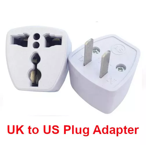 ** 5er PACK ** USA, USA, Amerika Reiseadapter Stecker 2 Pin Adapter 3