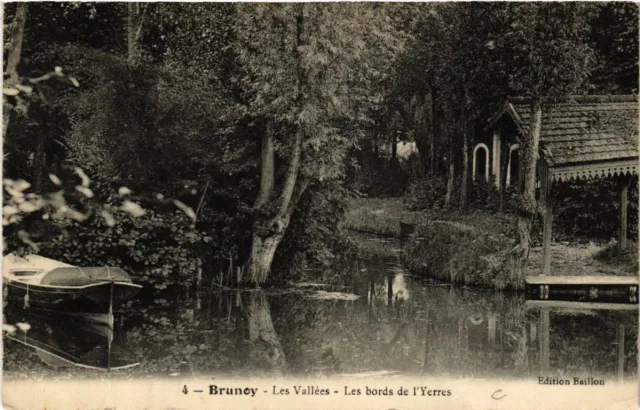CPA Brunoy - Ls Vallées - Les bords de l'Yerres (519787)