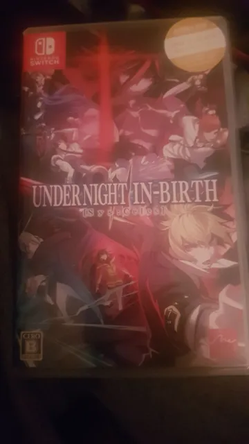 Under night in-birth II Japan Version   Nintendo Switch Read Description