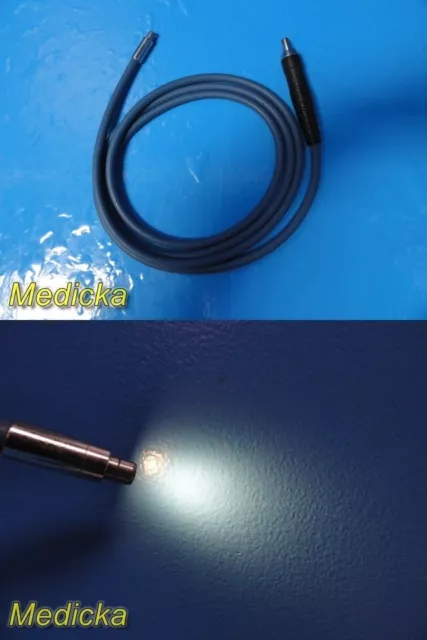 ACMI G96 Fiberoptic Light Guide; Fiber Optic Cord; TESTED; 7½ Feet ~ 34527