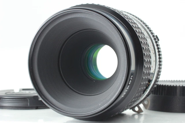 [MINT W/ Caps] Nikon Ai-s AIS Micro Nikkor 55mm f/2.8 MF Macro Lens From JAPAN