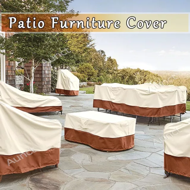 Heavy Duty Garden Patio Furniture Cover Outdoor Waterproof Table Sofa Rattan