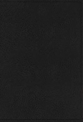 NASB, Preacher's Bible, Premium Leather, Goatskin, Black, Premier Collection,