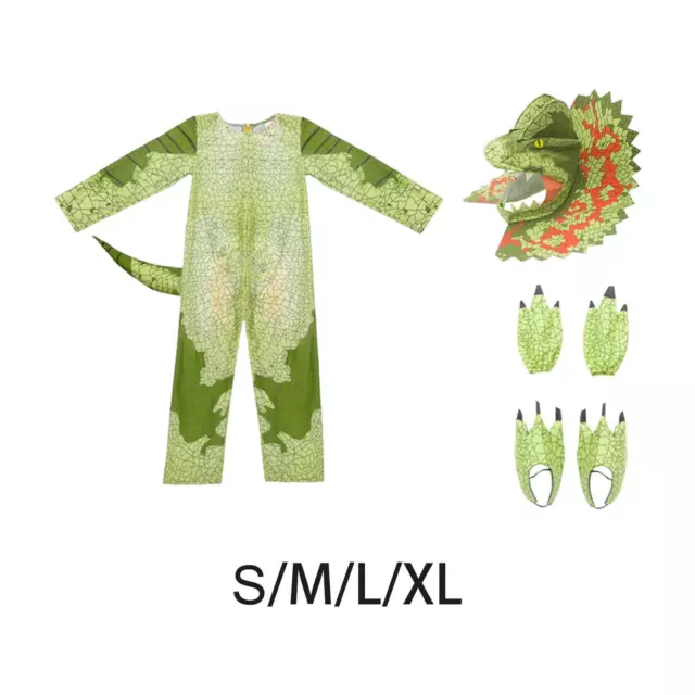 Costume de dinosaure - Vert/dinosaure - ENFANT