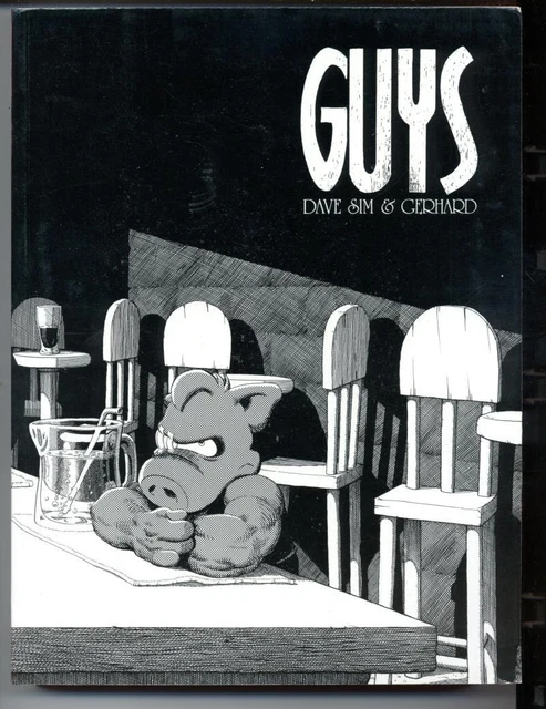 Guys    Dave Sim & Gerhard     Cerebus Book 11    2nd Print