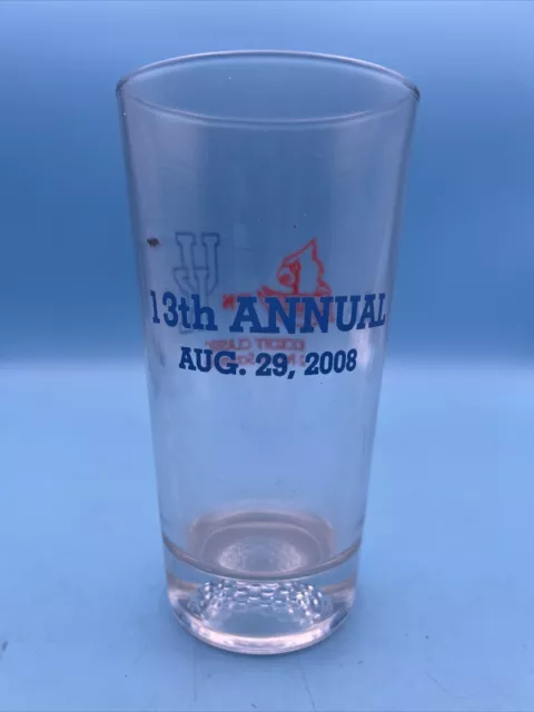 Louisville Cardinals VS Kentucky￼ Wildcats Golf Annual Kickoff 2008 Glass