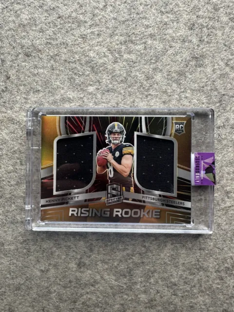 2022 PANINI SPECTRA KENNY PICKETT RISING ROOKIE Dual Patch RC /35