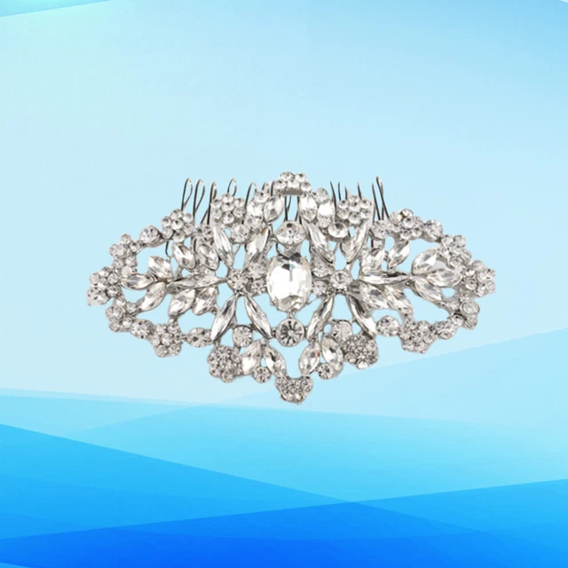 Bride Hair Side Comb Crystal Combs Rhinestone Wedding Headpiece Rhinestones