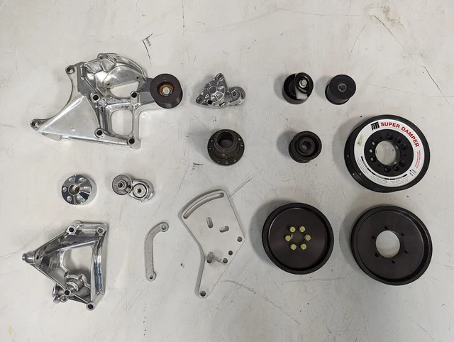 ProCharger 10 Rib Kit For C5 Corvette LS + Brackets, ATI Damper ProCharger 10 Rib Kit For C5 Corvette LS + Brackets, ATI Damper