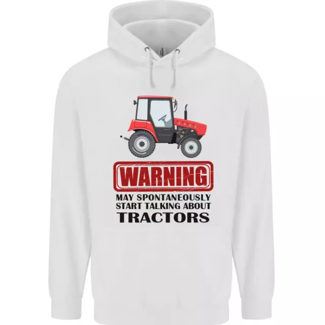 Felpa con cappuccio bambini May Talking About Tractors Funny Farmer