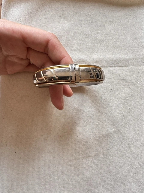 Bracelet jonc, style pierre de Jade