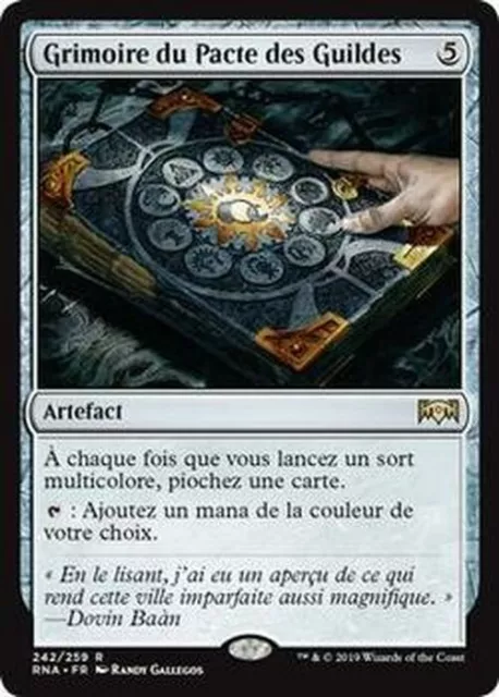 Grimoire du Pacte des Guildes RARE / Allégeance de Ravnica FR  - Magic