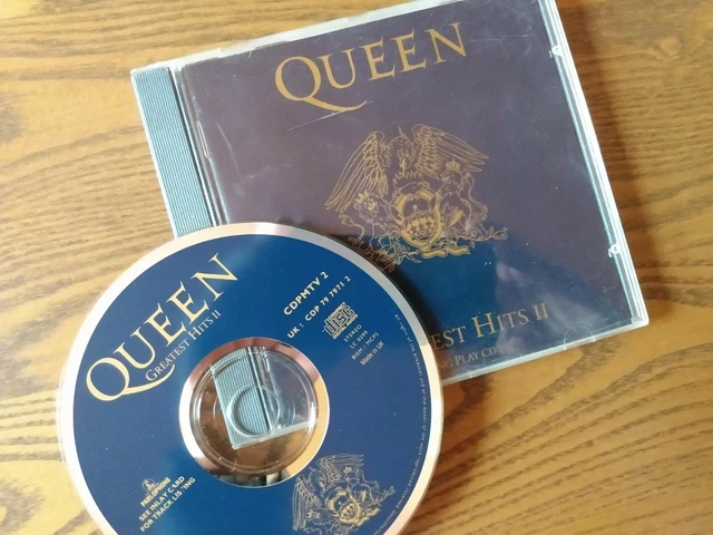 QUEEN (Freddie Mercury) Greatest Hits II pre-owned CD 1991. 25 million sales