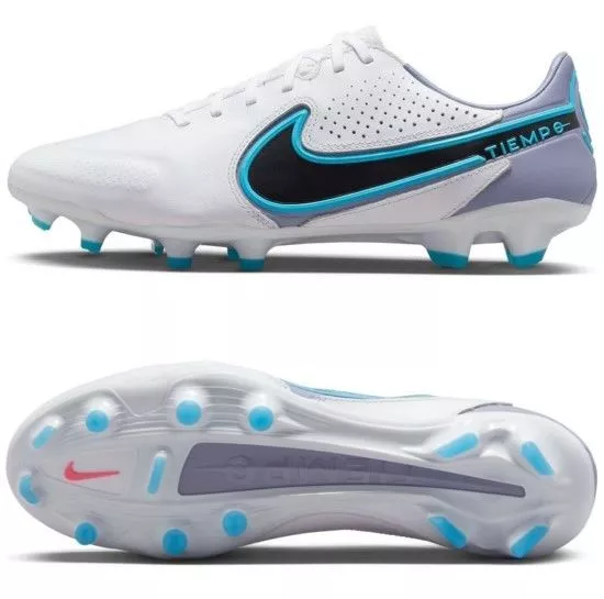 Nike Tiempo Legend 9 PRO FG Herren Leder Fußballschuhe weiß EU 47 DA1175-146