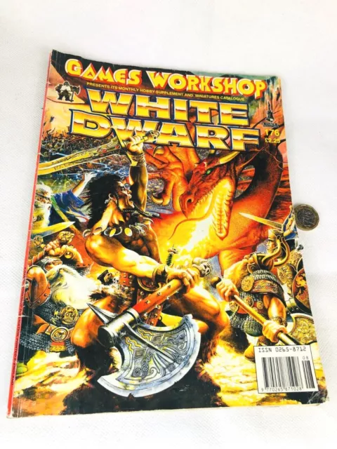 WHITE DWARF ISSUE 176 Magazine Games Workshop Warhammer 40K LOTR