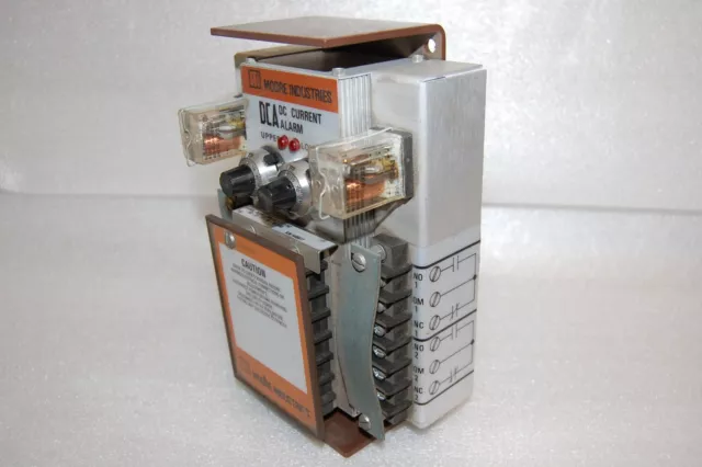 Moore Industries Dca/4-20Ma/Dl1L1/117Ac-Ad-Tx-Tt-Rf-Re Dc Current Alarm 2