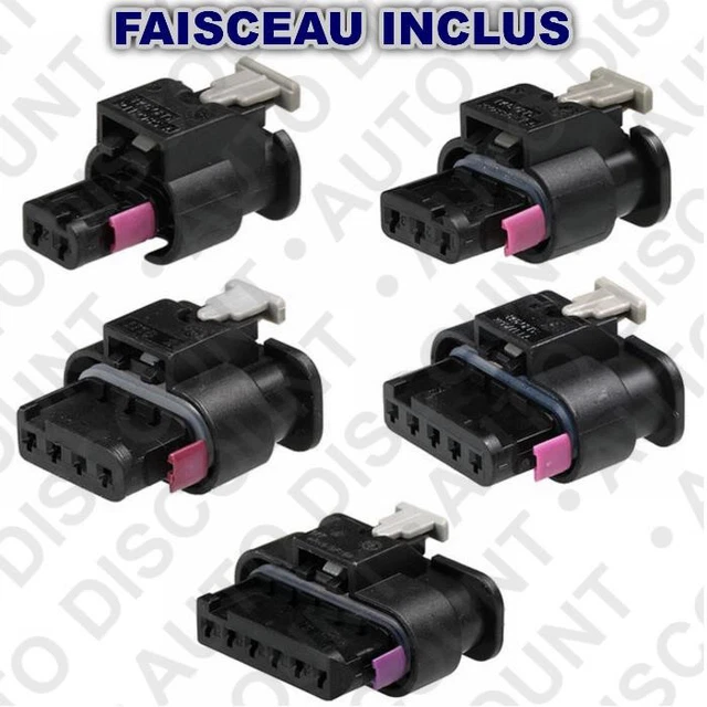 OTOTEC 1x Kit De Réparation De Connecteur De Faisceau De Câblage Pour éclairage Automobile à 10