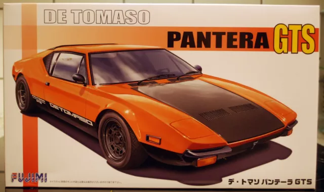 Fujimi 125534 1971 De Tomaso Pantera GTS 1:24