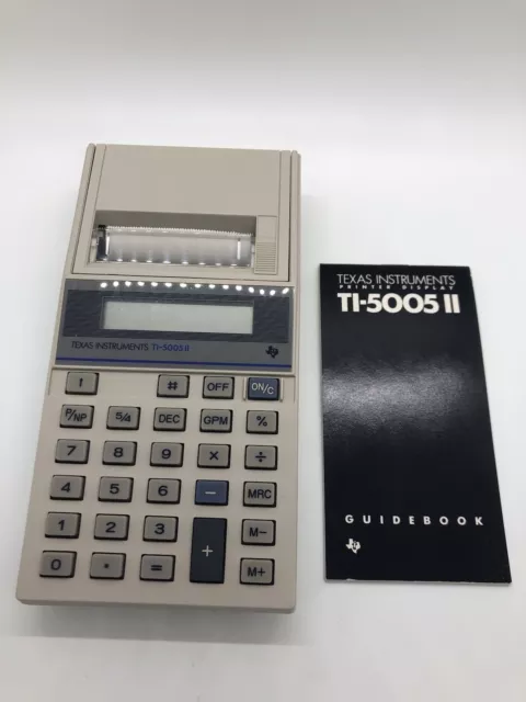 Texas Instruments TI-5005 II Calculator Vintage