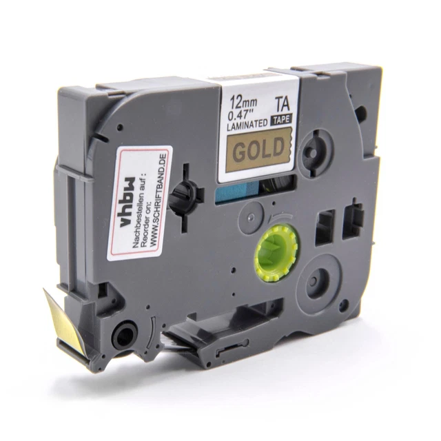 CASSETTA NASTRO 12MM N/O per Brother PTouch PT1180,PT1160 EUR 14,80