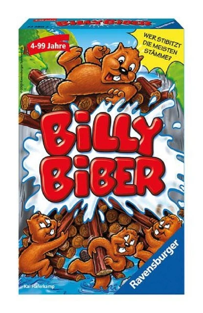 RAVENSBURGER BRING ALONG Game Billy Beaver Child's Play Journey for on ...