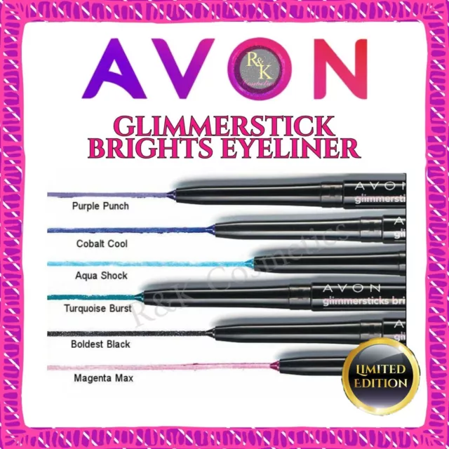 Avon True Colour Glimmerstick Eyeliner - New and Boxed - Diamonds - Standard 2