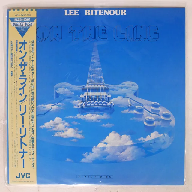 Lee Ritenour On The Line Jvc Vidc5 Japan Obi Vinyl Lp