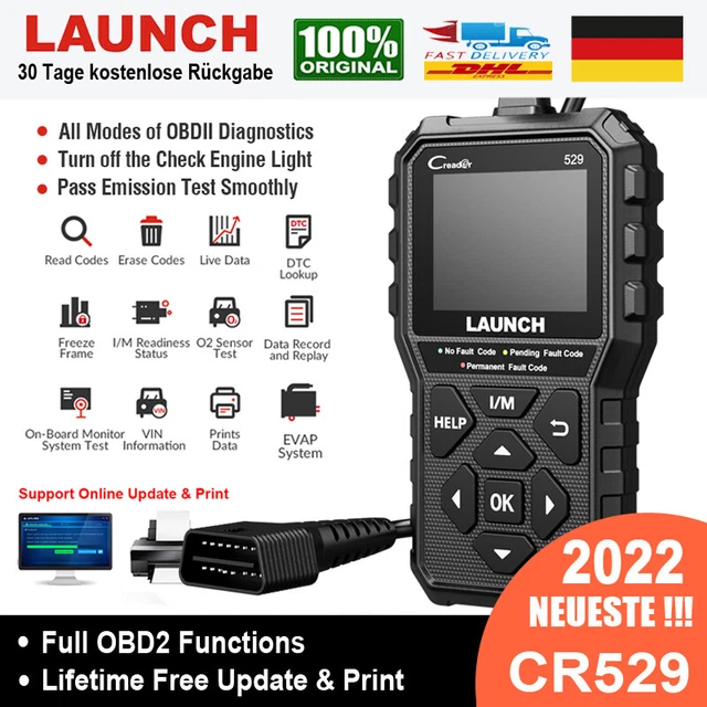LAUNCH CR529 OBD2 Diagnosegerät KFZ Diagenose Für Produktbild-Vorschau 5
