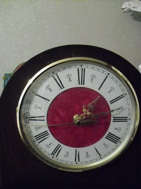 option of ONE of 4 1930s/40s mantle clock converted to quartz battery movement , 2