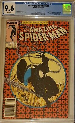 Amazing Spider-Man # 300 Cgc 9.6 Newsstand Variant Marvel Comics 1988 1St Venom