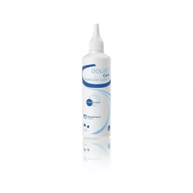 CEVA Loción de Oídos para Perros y Gatos DOUXO CARE, 60 ml