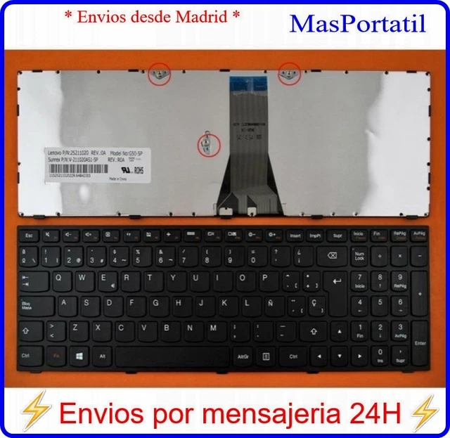 Teclado Español Nuevo  Portatil Lenovo Ideapad G50-80 G50-70 G50-45 G50-30  Tec6