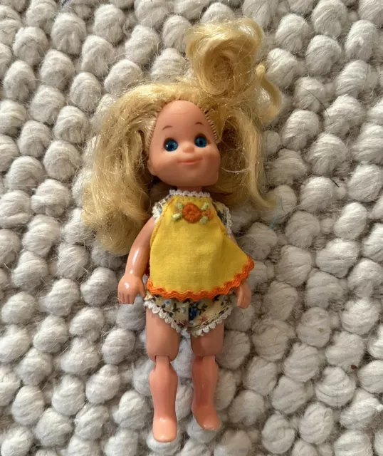 Vintage Sunshine Family Big Sister Sweets Girl Doll With Mother 1977/73 Mattel