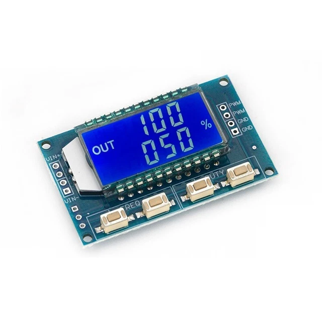 2022 Innen Werkstatt Modul Pwm Platte Modul 1Hz - 150KHz LCD Display