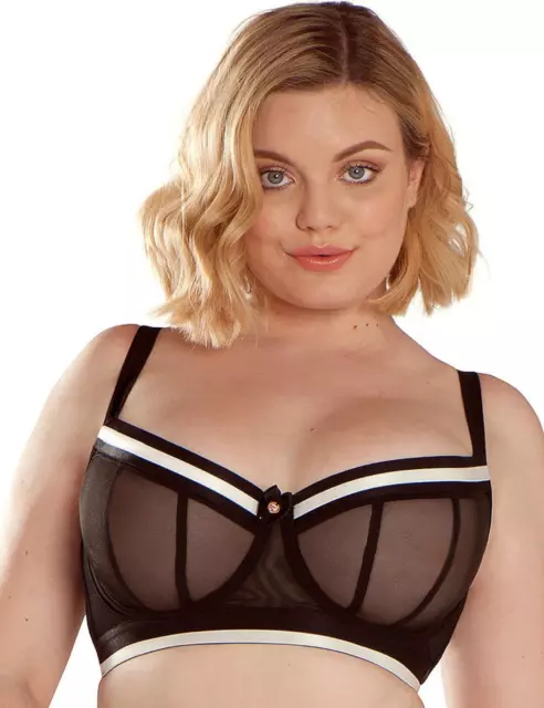 SCANTILLY BY CURVY Kate Captivate Half Cup Bra ST4401 Womens Sexy Bras  Slate £23.50 - PicClick UK