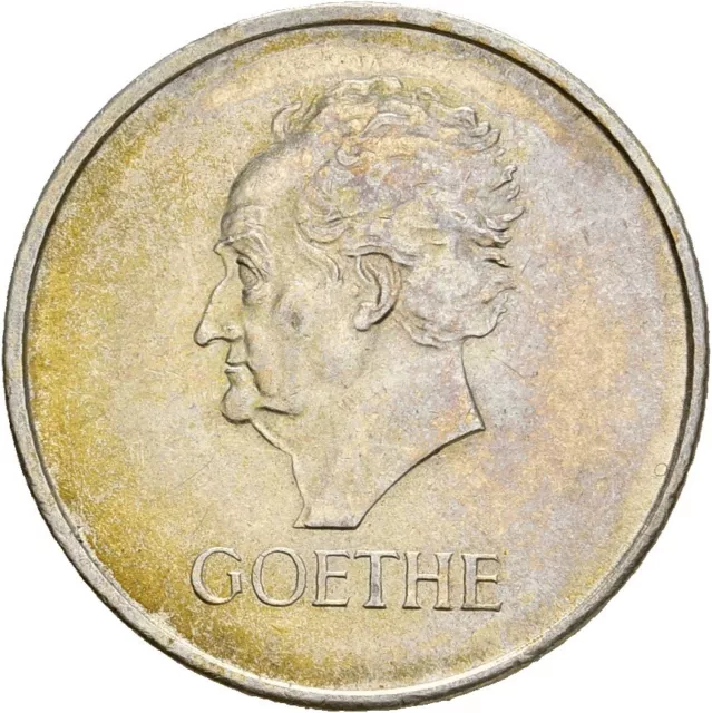 Künker: Weimar, 3 Reichsmark 1932 F, 100. Todestag Goethe, Silber, Erhaltung!