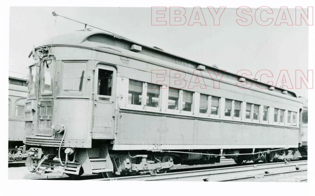8CC800E RP 1940s/1950s CHICAGO AURORA ELGIN RAILROAD CAR #435