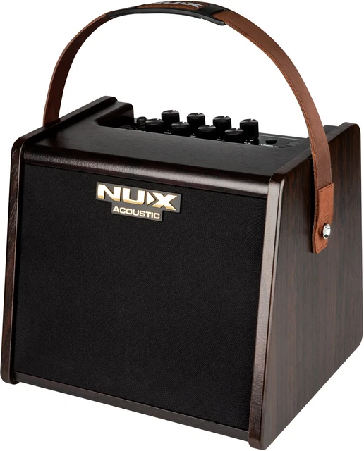 NUX AC-25 Akustik Combo Gitarre Gesang Verstärker Effekte Bluetooth Akku Aux In