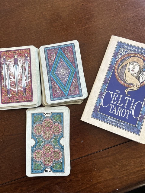 THE CELTIC TAROT Deck and Book Set Courtney Davis Helena Paterson