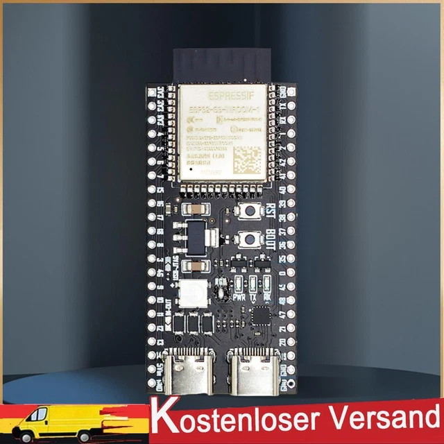 Scheda Di Espansione RGB Matrix Per ESP32-S3-DevKitC-1 | Con HUB75 E USB Type-C | Per LED Panel | Per Sviluppatori IoT
