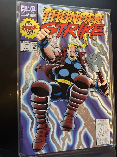 Thunderstrike 1, Marvel Comics, June 1993, Fn/Vf