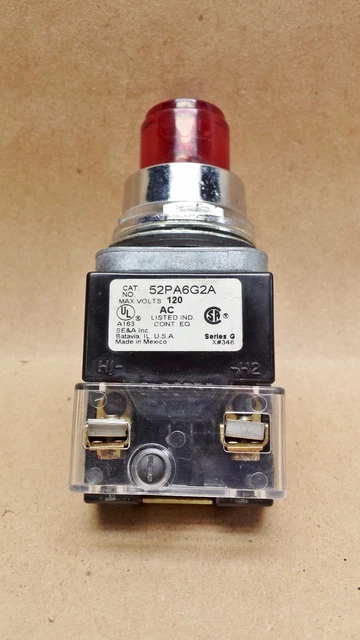 Siemens 52PA6G2A  RED  Push Button #3882