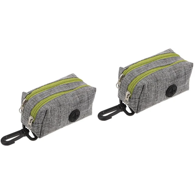 2x Portabolsas para perro Correa para perro Portabolsas para perro