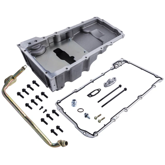 Aluminum Engine Oil Pan Replacement for Chevrolet Camaro 1967 1968 1969 1262877