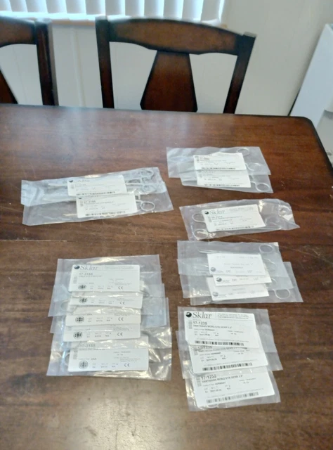 New, Unused SKLAR Hemostat/Forceps Lot. Surgical Tools Lot. New in Original Pak
