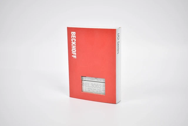 Beckhoff EL3062 0000 EtherCAT Klemme 2 Kanal Analog Eingang Beckhoff EL3062 0000 EtherCAT Klemme 2 Kanal Analog Eingang