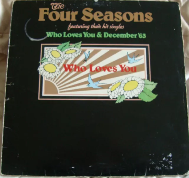 THE FOUR SEASONS - WHO LOVES YOU - VINYL LP - Warner Brothers K56179