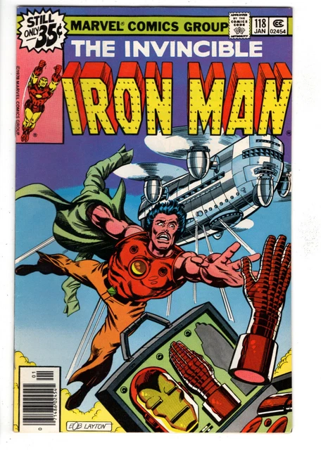 Invincible Iron Man #118 (1979) - Grade 9.0 - 1St Appearance Of James Rhodes!