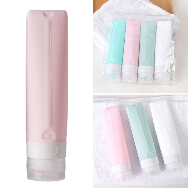 Botella de silicona para lavado a mano contenedor de compresión tubo subembotellado botellas vacías