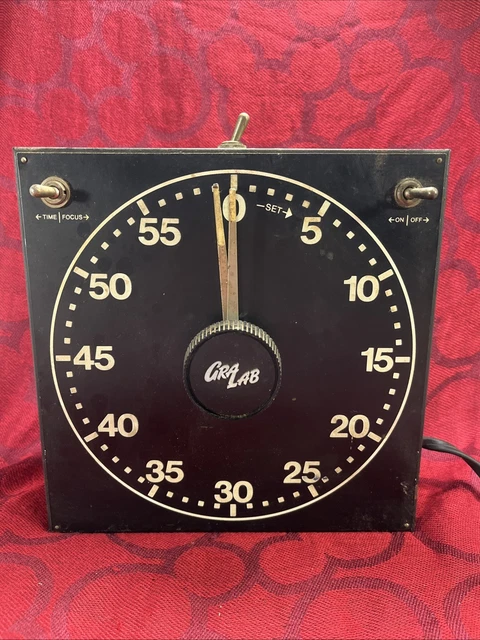 Minuterie Chambre Noire GraLab Model 300 (60 Min) - Vintage, Bon état